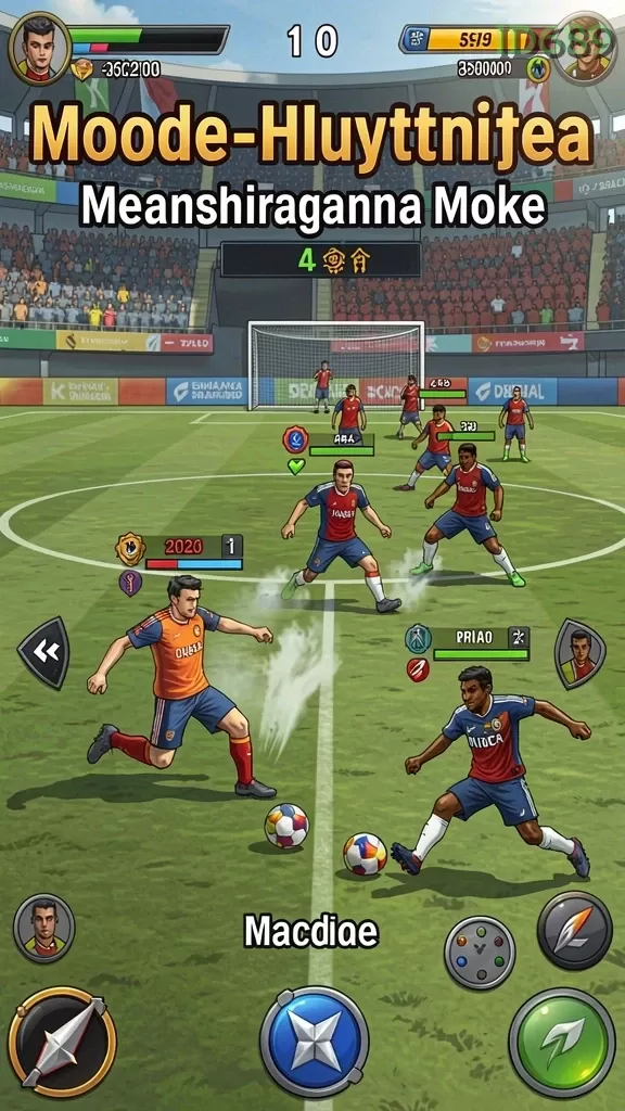 Cuplikan layar DORA77 — menu navigasi