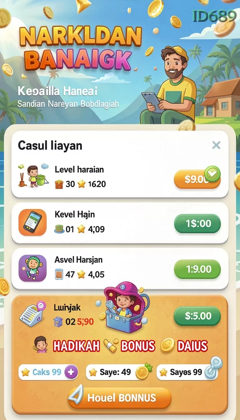 Cuplikan layar 77SINGA — aktivitas