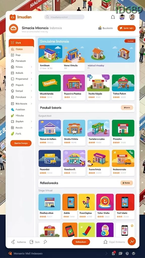 Cuplikan layar DORA77 — aktivitas