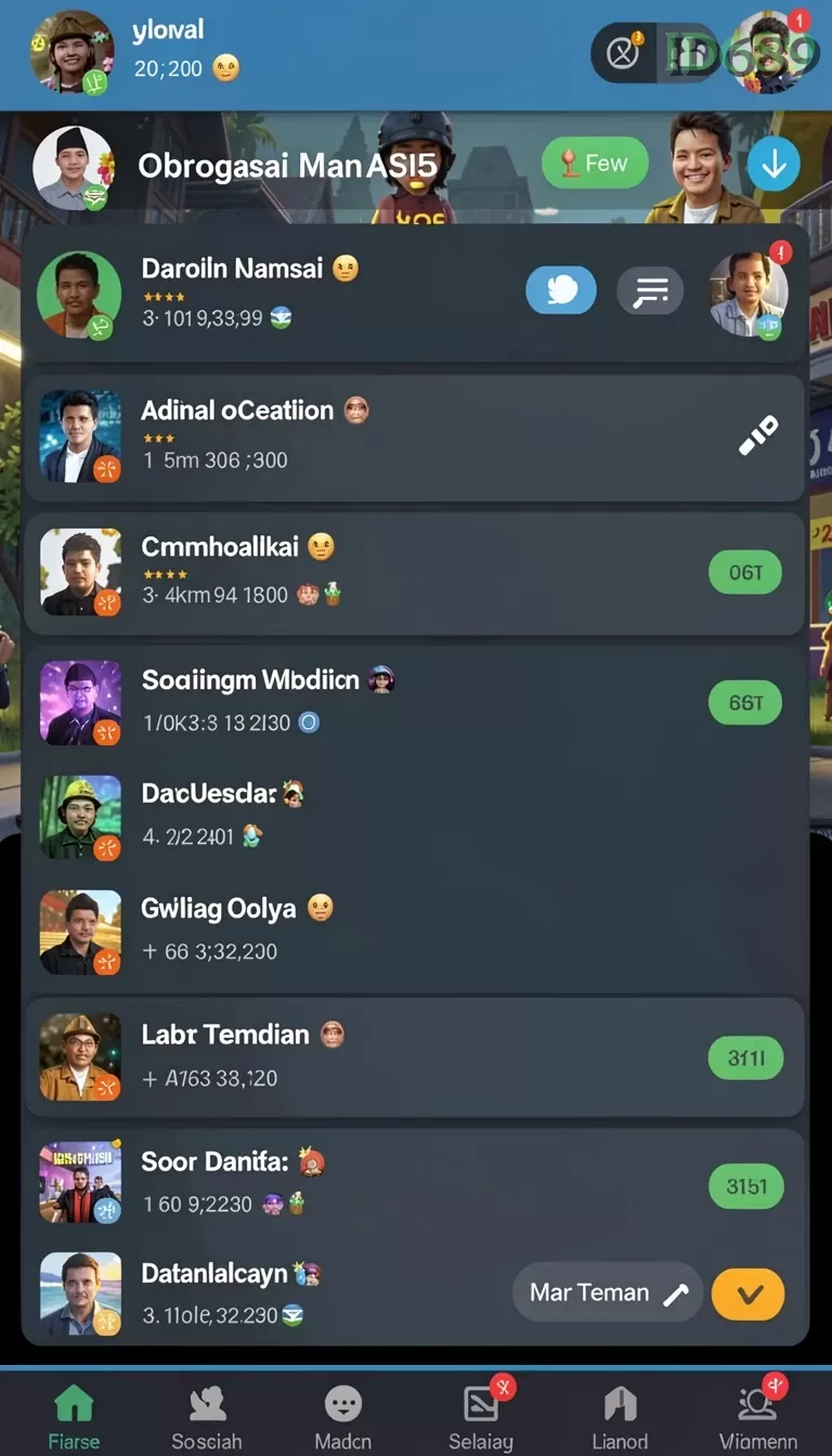 Cuplikan layar TIMUNMERAH — aktivitas